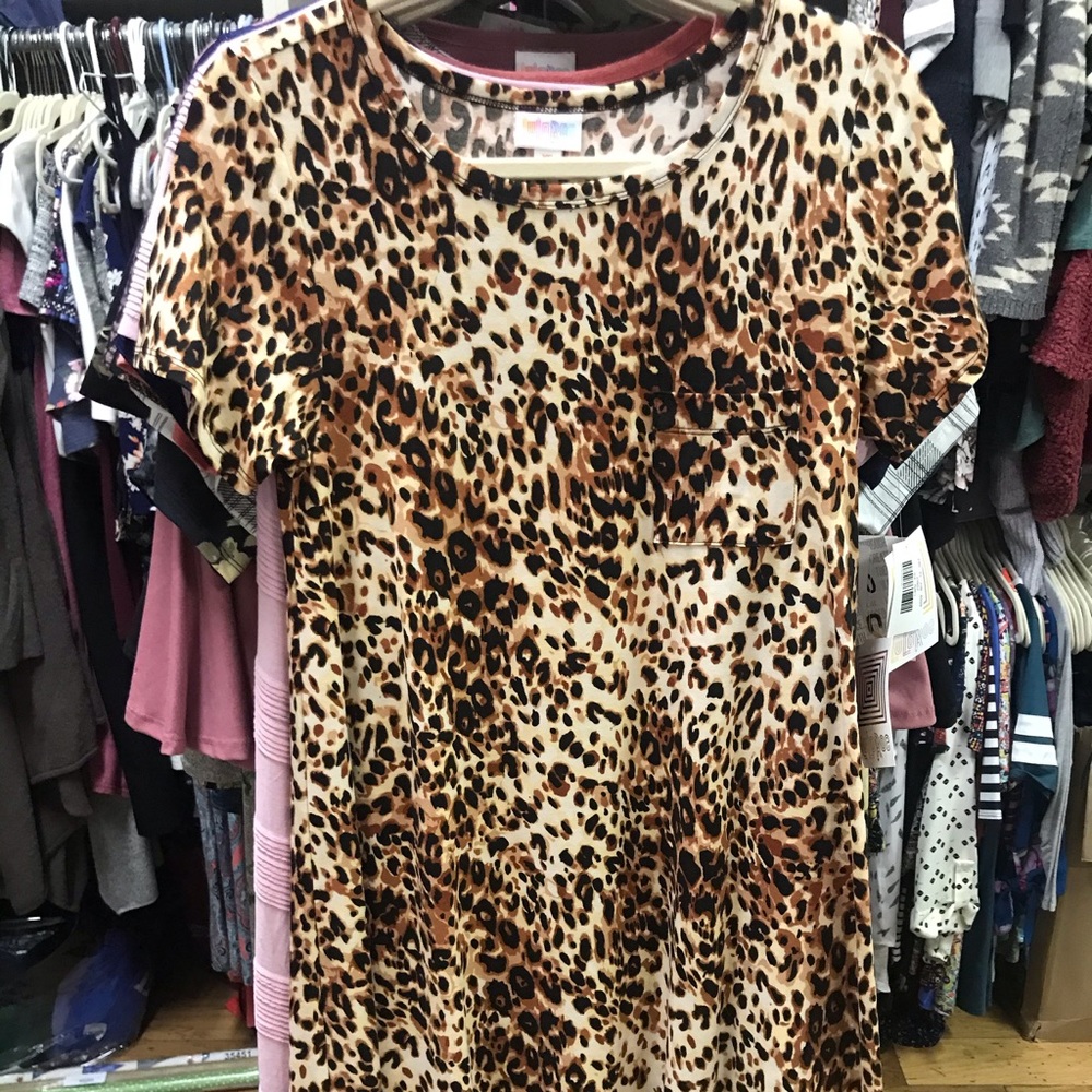 Brand new with tags Lularoe Carly - Leopard!